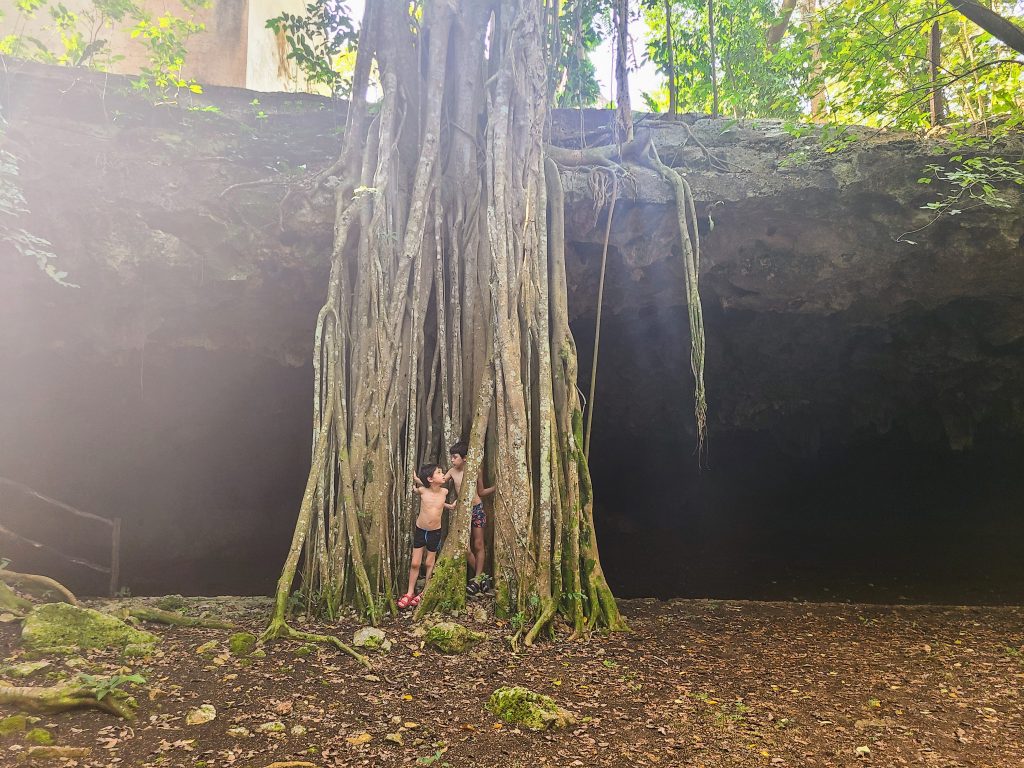 Une autre cenote sèche sur le chemin