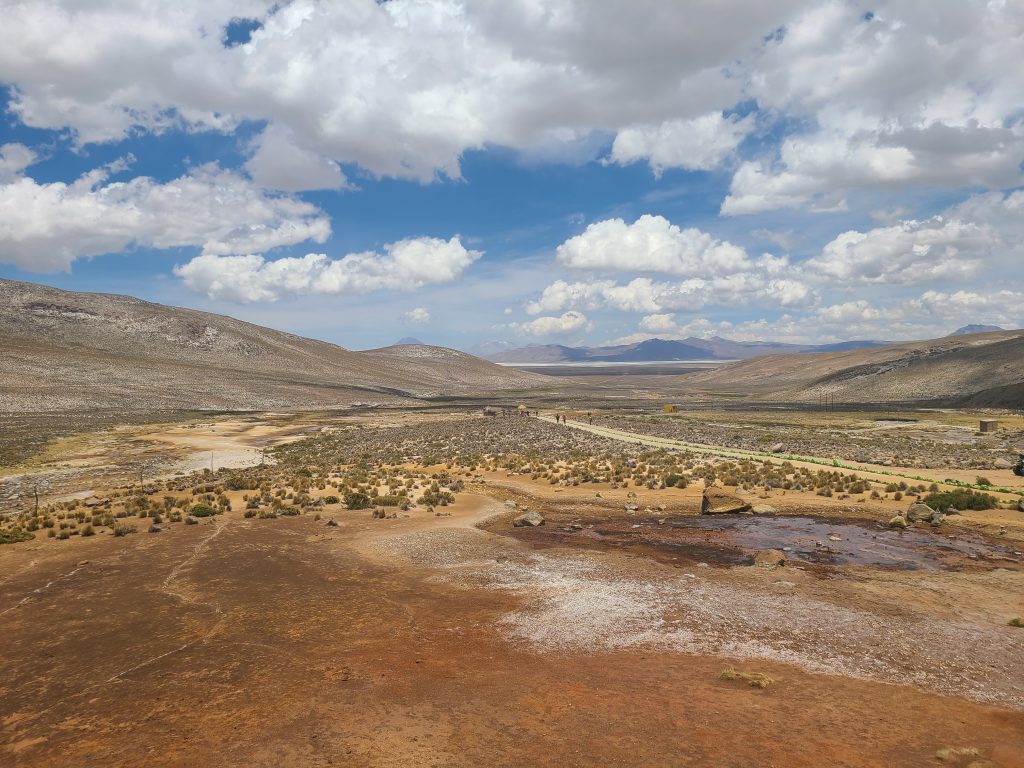 Les salinas vu de loin