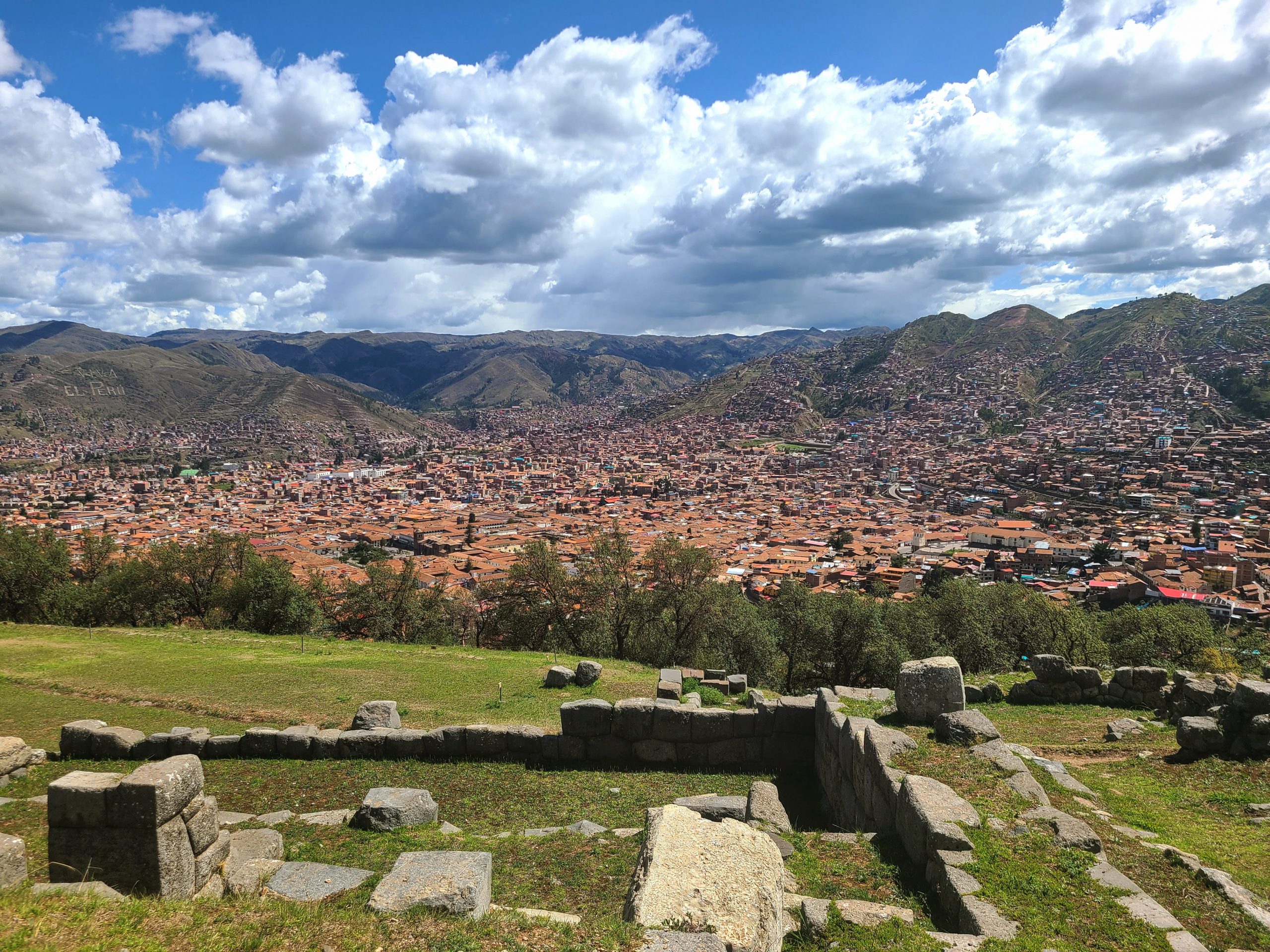 Cusco en bas