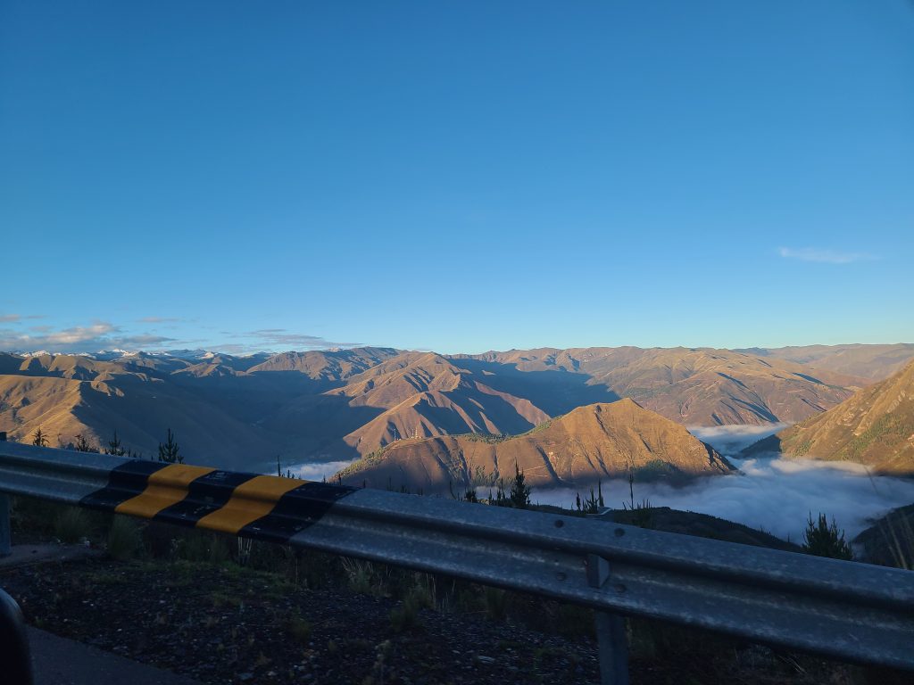 Les Andes sur la route