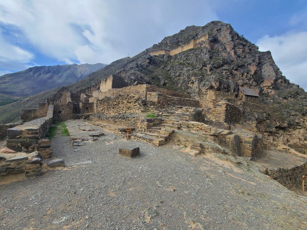 En haut de la forteresse